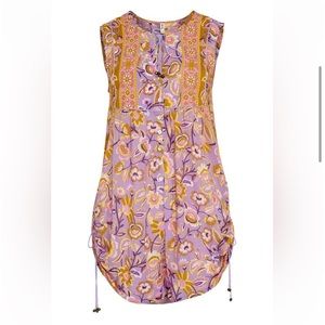 ISO Spell & the Gypsy Lolita Sleeveless Romper in Lover Pink Purple XL
